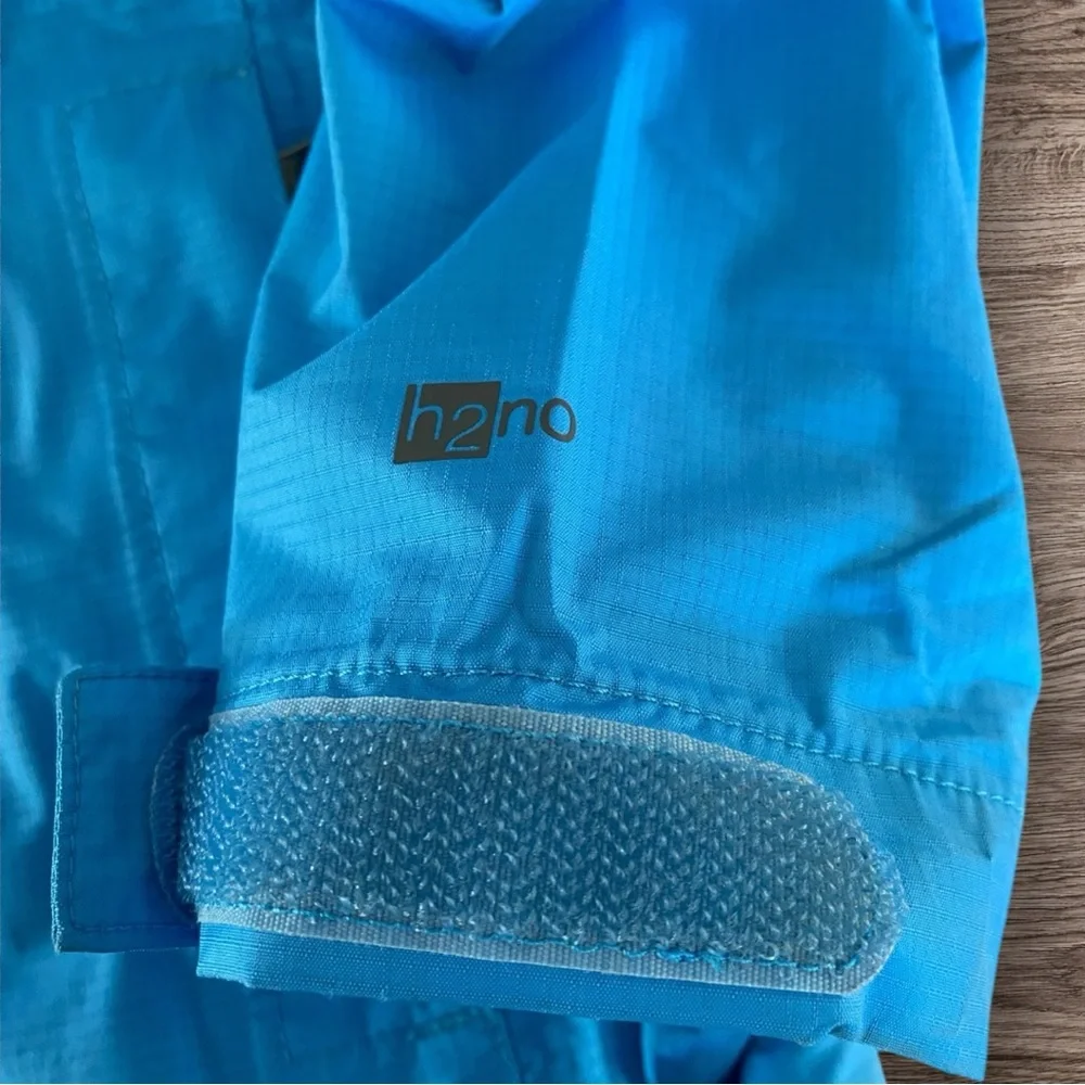 Patagonia h2No Waterproof Girls / Kids Blue Jacket XS 5-6 - Picture 2 of 12